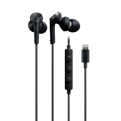 オーディオテクニカ(audio-technica) ATH-CKS330LI BK(ブラック) Lightning用イヤホン オーディオテクニカ(audio-technica) ATH-CKS330LI BK(ブラック) Lightning用イヤホン