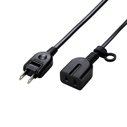 ■機器のコードがコンセントに届かない場合などに、電源を延長するためのコードです。 ■差込口は1個口で、極性のある2ピン式プラグ(左右のピンの幅が異なるタイプ)・3ピン式プラグも接続できる構造になっています。 ■※3ピン式プラグ使用時、アースは機能しません。接続機器の漏電にご注意ください。 ■電源プラグに極性はありません。 ■接続機器で極性を合わせる必要がある場合、コンセントの長い方の穴と電源プラグの目印線側を合わせて差し込んでください。 ■使用しない際に、差込口へのホコリの侵入を防止する「ホコリ防止シャッター」を装備しています。 ■差込口の一部には耐熱性に優れた熱硬化性樹脂を使用しており、万が一の発熱の際にも融解しにくく、電気火災の防止に有効です。 ■直径10mmの吊り穴を配したシリコン製のタグが付属していて、フックなどに引っ掛けることができます。 ■電源コードには一般社団法人日本配線システム工業会規格(JWDS0010)に適合した二重被ふくコードを採用し、断線や被ふく破れによる感電・火災の防止に有効です。 ■プラグには栓刃間に火災の原因となる、トラッキング現象防止に有効な熱硬化性樹脂を配し、感電の危険を抑制する絶縁スリーブを装備しています。 ■狭い場所でも配線しやすい180度スイングプラグを採用しています。 ■自社環境認定基準を1つ以上満たし、『THINK ECOLOGY』マークを表示した製品です。 ■環境保全に取り組み、製品の包装容器におけるプラスチック重量を、社内基準製品より20%以上削減した製品です。 ■環境保全に取り組み、製品の包装容器が紙・ダンボール・ポリ袋のみで構成されている製品です。TX012130BK差込口仕様:2ピン(極性のある2ピン式プラグと3ピン式プラグも接続可能)※3ピン式プラグ使用時、アースは機能しません。 差込口個数:1個口 プラグ仕様:2ピン ACコード長:3m 定格:125V、15A、1500Wまで 極性対応:△(差込口は対応、プラグは目印のみ)スイッチ:× 雷ガード:× ほこりシャッター:○ 抜け止め機能:× 差込口キャップ:× 通電表示ランプ:× 二重構造:○ 二重被ふく:○ 絶縁キャッププラグ:○ スイングプラグ:○ マグネット:× 吊り穴:専用吊り穴タグを付属 ブレーカー:× ノイズフィルター:× モジュラージャック:× 連動機能:× 変換アダプタ:× カラー:ブラック 材質:PVC樹脂、ユリア樹脂、ポリカーボネート樹脂 外形寸法:幅33mm×奥行60mm×高さ22mm ※コード部分及びプラグ部分を除く 質量:254g 付属品:吊り穴タグ 使用可能地域:日本国内専用 法規:◇PSE(特定電気用品)保証期間:1年間2ピン式プラグ・3ピン式プラグでも使用できます