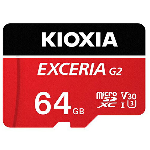 LINVA(KIOXIA) KMU-B064GR(bh) EXCERIA G2 microSDHC/microSDXC UHS-I J[h 64G