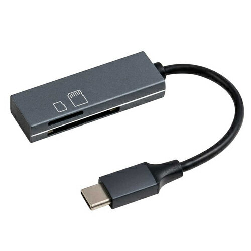 iJoV CRW-CSD89GY(O[) USB2.0 Type-CA~SD/microSDJ[h[_[EC^[