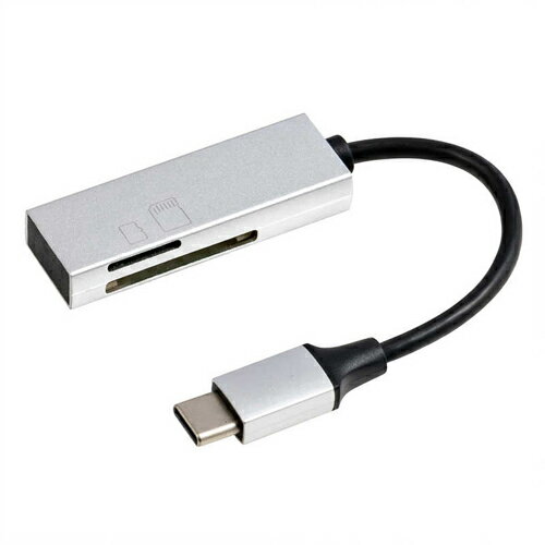 iJoV CRW-CSD89SL(Vo[) USB2.0 Type-CA~SD/microSDJ[h[_[EC^[