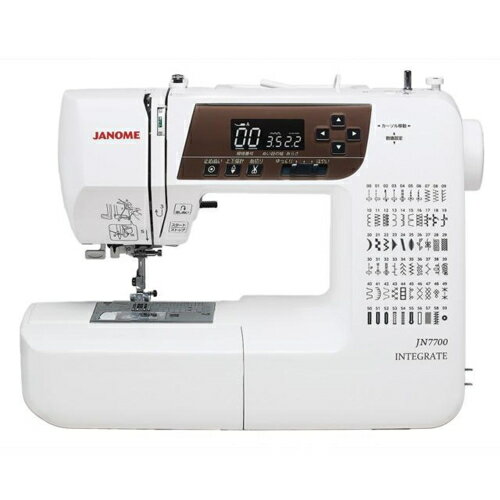 Janome - 【長期保証付】ジャノメ(janome) JN7700 コンピューターミシン