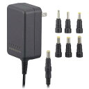 オーム電機(OHM) AV-DM1220N AudioComm_ACマルチアダプター DC3?12V 変換プラグ付き 03-6160(2)