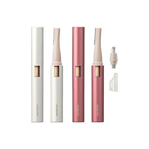 コイズミ(KOIZUMI) KLC-0860-P ピンク 乾電池式 フェイスシェーバー&ノーズケア