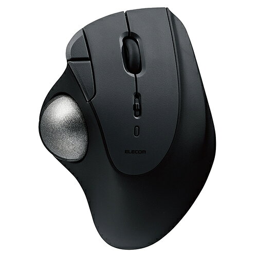 エレコム ELECOM M-IT10BR-BK ブラック トラックボール マウス Bluetooth 5ボタン 人工ルビーユニット IST MIT10BRBK