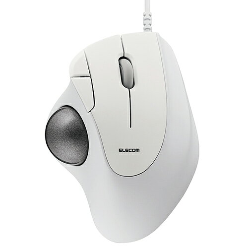 エレコム ELECOM M-IT11UR-WH ホワイト トラックボール マウス 有線 5ボタン ベアリングユニット IST MIT11URWH