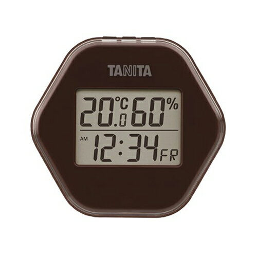 タニタ(TANITA) TT-573-BR(ブラウン) デジタル温湿度計