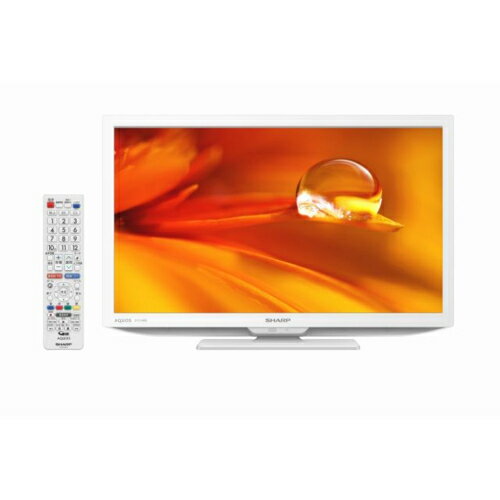 【設置＋リサイクル】シャープ(SHARP) 2T-C19DE-W(ホワイト系) AQUOS ハイビジョン液晶テレビ 19V型