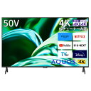 【設置＋長期保証】シャープ(SHARP) 4T-C50FL1 AQUOS(アクオス) 4K液晶テレビ ...