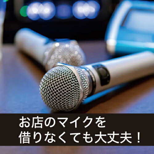 ワンズマート楽天市場店のPENTATONIC(ペンタトニック) カラオケマイマイク GTM-150 クリアレッド｜アングル3