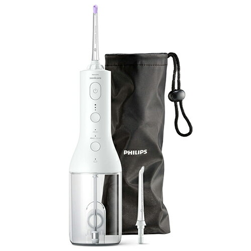 フィリップス(PHILIPS) HX3826/31 ホワイト コードレスパワーフロッサー 口腔洗浄器