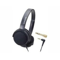 オーディオテクニカ(audio-technica) ATH-EP300 BK ブラック 楽器用モニターヘッドホン