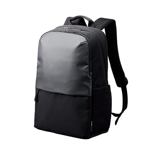 Foxfire - エレコム ELECOM BM-BPLT-BK ブラック リュック 17L 軽量 撥水加工 15.6インチノートPC 収納可 ビジネスバック BMBPLTBK