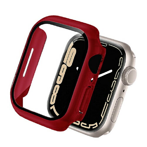 クールモバイルカンパニー(Cool Mobile Company) AWPC45-RD(レッド) Apple Watch 7 45mm フルカバーケースのサムネイル