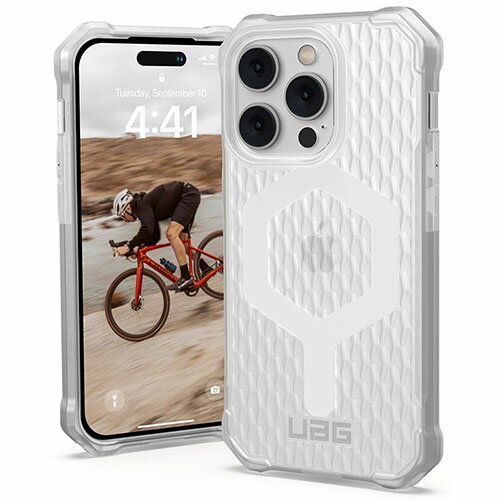 UAG(ユーエージー) UAG-RIPH22MB-EMS-FI iPhone 14 Pro用 MagSafe対応ケース ESSENTIAL ARMOR