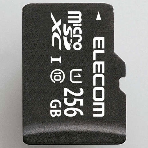 エレコム(ELECOM) MF-DMR256GUL microSDXCメモリカード UHS-I対応 256GB CLASS10
