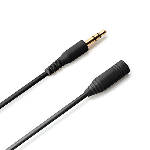 PGA PG-EXS20M11-BK Premium Style 3.5mmステレオミニプラグ イヤホン延長ケーブル スタンダード 2m PGEXS20M11BK