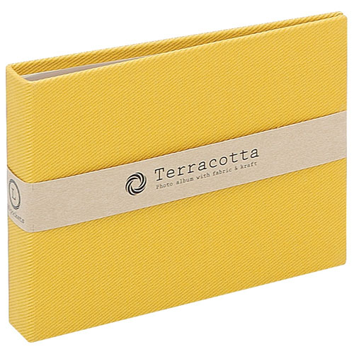 ナカバヤシ TER-CK2P-90-Y(イエロー) テラコッタ ポケットアルバム チェキ2段40枚