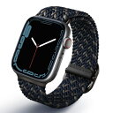 ユニーク(UNIQ) UNIQ-45MM-ASPDEOBLU(OBSIDIAN BLUE) Apple Watch 42/44/45mm BRAIDED STRAP(2)