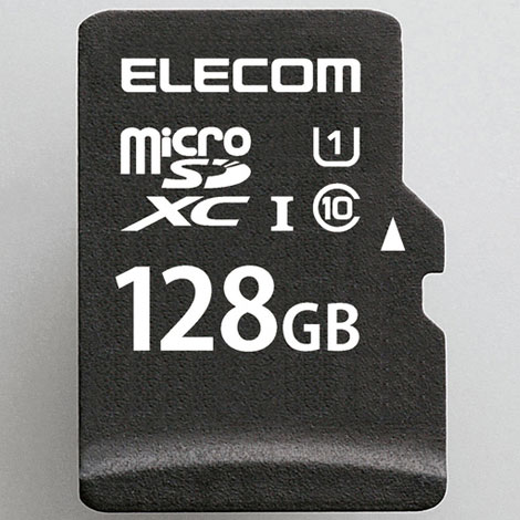 エレコム(ELECOM) MF-DMR128GU11R microSDXCメモリカード 128GB CLASS10