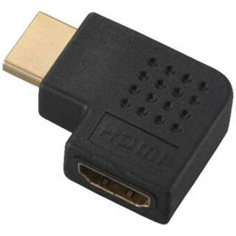 Hdmi Cable - オーム電機(OHM) VIS-P0305 ブラック HDMI変換プラグ L型縦型端子用VIS-P0305