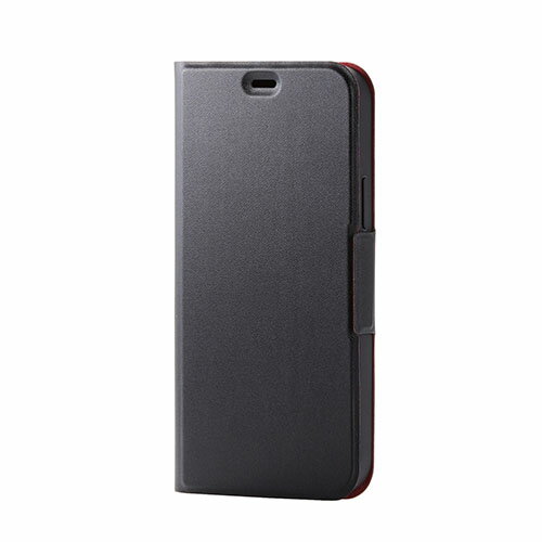 Rakuten - エレコム(ELECOM) PM-A20BPLFUBK ブラック iPhone12/12Pro用ケース 手帳 フラップ レザー