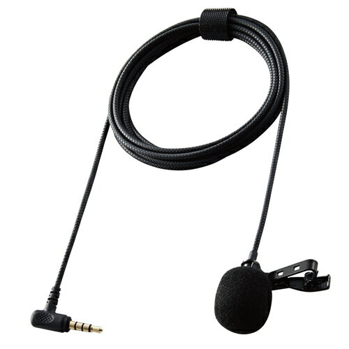 エレコム(ELECOM) HS-MC09BK ピンマイク クリップマイク 4極ミニプラグ スマホ PC エレコム(ELECOM) HS-MC09BK ピンマイク クリップマイク 4極ミニプラグ スマホ PC