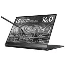LGエレクトロニクス(LG) 16T90SP-MA78J LG gram Pro 2in1 16型 Core Ultra 7/16GB/1TB オブシディアンブラック Windows 11Home ノートパソコン(2)