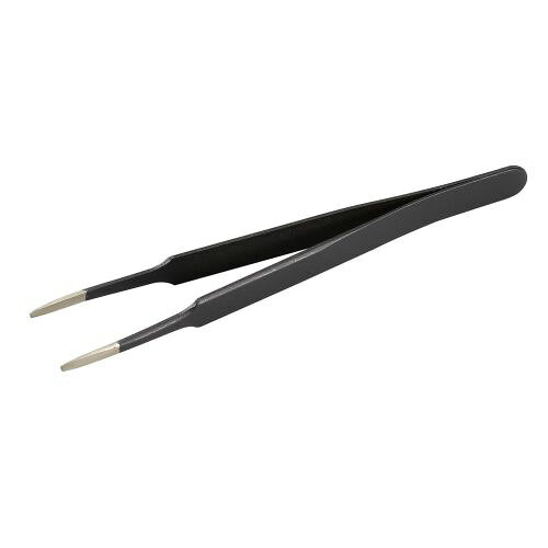 ■細かい作業に便利なピンセット！商品サイズ : 全長:120mmセット内容 : 本体×120g材質 : ステンレス1個梱包形態 : ヘッダー付き袋入り細かい作業に便利なピンセット！