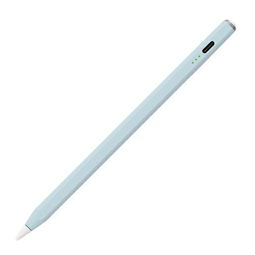 ナカバヤシ TPEN-001-BL グレイッシュブルー iPad専用充電式タッチペン