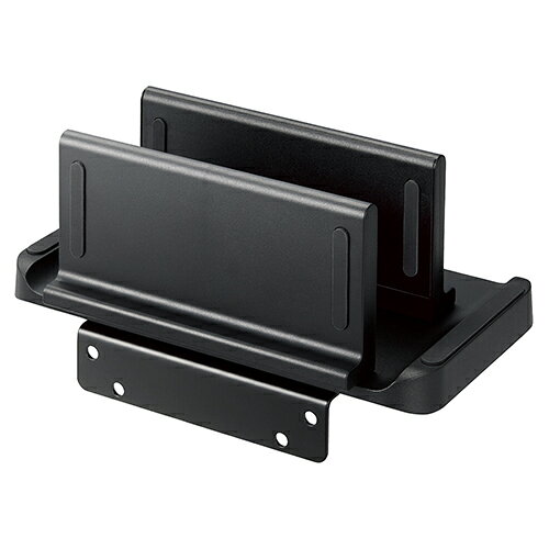 Workstations - エレコム(ELECOM) DPA-DPH02 ブラック VESAマウント ホルダー モニター裏収納 耐荷重3kg 置き型対応可
