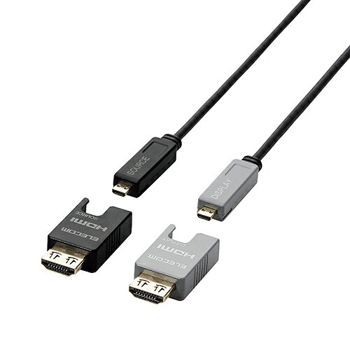 ■4K(60P)に対応した、ハイブリッド構造のHDMIケーブルです。 ■ケーブル内部に2種類の配線(光ファイバー・銅線)を使ったハイブリッド構造です。 ■光ファイバーの採用により、ケーブルを軽量化しつつ、長距離でも安定した映像・音声の伝送を実現しました。また、ノイズの影響が懸念される環境でも安心してご使用頂けます。 ■細い配管への敷設を便利に行える脱着可能なHDMI(Type-A)端子と引込み用サポーター、および防塵キャップ、約3.6mm径のケーブルを採用しています。 ■付属のUSBケーブル(長さ 0.5m)により外部電源の供給が必要です。 ■1本のケーブルで、映像信号と音声信号をデジタルのままで高速伝送可能です。DHHDLOB100BK対応機種:入力側:HDMI入力端子を持つ液晶ディスプレイ、プロジェクタ、液晶テレビ等、出力側:HDMI出力端子を持つパソコン等 コネクタ形状:HDMI(タイプA・19ピン)- HDMI(タイプA・19ピン) サイズ:コネクタサイズ:D20mm×W10mm×H63mm(配管時のコネクタサイズはD11mm×W7.8mm×H38mm)伝送速度:18Gbps 対応解像度:4K/60P 対応色深度:4K/60P(12bit 4:2:2 または 8bit 4:4:4)シールド方法:無し プラグメッキ仕様:金メッキ ケーブル長:約100m(最小巻き半径:40mm)ケーブル太さ:約Φ3.6mm カラー:ブラック 保証期間:6カ月 付属品:給電用USBケーブル 2本、固定用ねじ(M1.6x3)2本 その他:CEC対応、HDCP2.2対応、HEC非対応、ARC非対応、外部電源必要(添付のUSBケーブルにて+5Vを供給)長距離でも安定した映像伝送が可能なHDMIケーブル