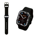 エレコム(ELECOM) AW-45BDSCBK(ブラック) Apple Watch用シリコンバンド 45/44/42mm(2)
