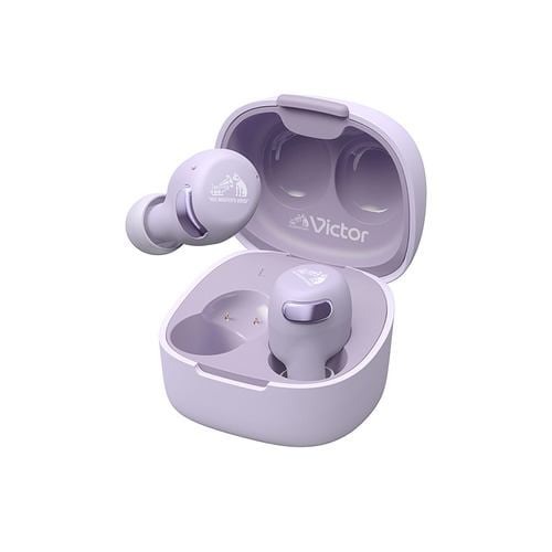 JVC HA-A30T2-V パープル 完全ワイヤレスイヤホン ノイズキャンセリング対応 HAA30T2V