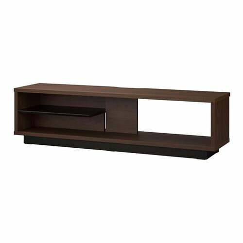 アイリスオーヤマ(Iris Ohyama) OTS-120SR ウォールナットブラック オープンテレビ台 スタンダード 幅120cm 50V対応