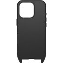 OtterBox OB7796826 iPhone16Pro用 React Necklace MagSafe black(2)