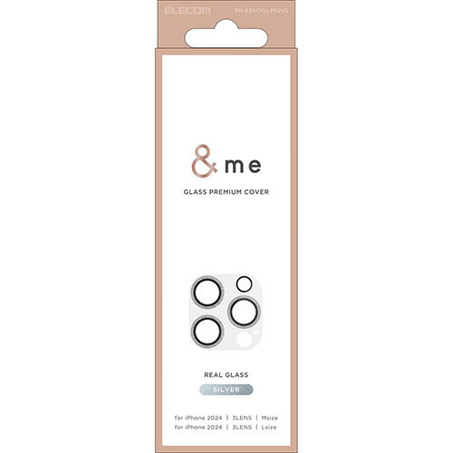 쥳(ELECOM) PM-A24CFLLP5SVG С iPhone16 Pro/Maxѥե 饹 ݸ /ɻ