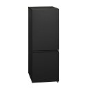 【長期保証付】パナソニック(Panasonic) NR-B18C2-K(マットブラック) パーソナル冷蔵庫 180L 右開き 幅497mm