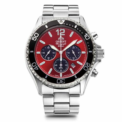 オリエント(ORIENT) RN-TX0207R Orient Mako Sports Collection クオーツ ソーラー式 腕時計 国内正規品