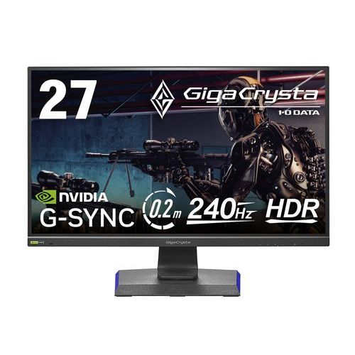 Display Monitor （Other） - IODATA(アイ・オー・データ) LCD-GCQ271UD GigaCrysta 27型 WQHDゲーミングモニター 240Hz