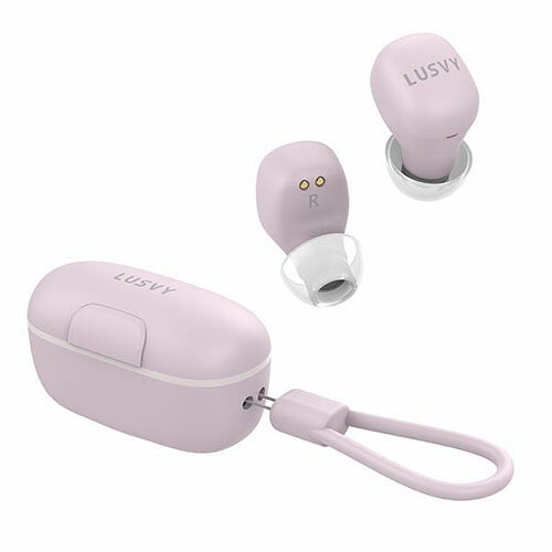 Rakuten - ナガオカ L103CAFEICH いちごラテ 完全ワイヤレスイヤホン L103CAFEICH