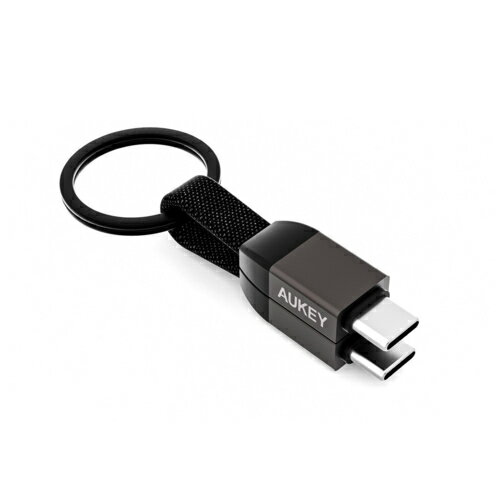 オーキー CB-CC16-BK キーホルダー型USB-C to Cケーブル 10cm オーキー CB-CC16-BK キーホルダー型USB-C to Cケーブル 10cm