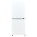 アクア(AQUA) AQR-14R-W(マットホワイト) SIMPLE+ 2ドア冷蔵庫 137L 幅500mm