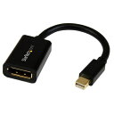 StarTech(スターテック) MDP2DPMF6IN(ブラック) Mini DisplayPort DisplayPort変換ケーブルアダプタ 15cm(2)
