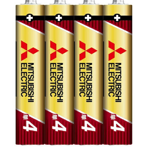三菱(MITSUBISHI) LR03GR/4S アルカリ乾電池 単4形 4本パック