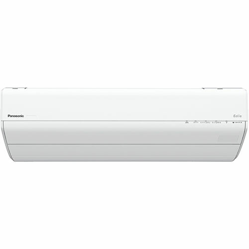 エアコン 8畳用 2.5kw パナソニック エオリア Eolia CS-GX255D-W クリスタルホワイト 電源100V [配送のみ/設置工事なし] クーラー ルームエアコン 冷房 暖房