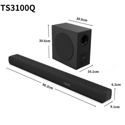 REGZA(レグザ) TS3100Q 3.1ch レグザサウンドシステム サウンドバー Dolby Atmos D...