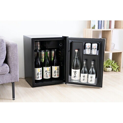 【設置＋リサイクル＋長期保証】吉井電気 AR-SK601G ダークブラウン 小型冷蔵庫 1ドア 60L