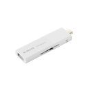 エレコム(ELECOM) ESD-EWB0250GWHR(ホワイト) SSD 外付け 250GB USB3.2Gen1 読込最大420MB/秒 USBメモリ型 スライド式 高速 Type-C/USB-A 両対応(2)