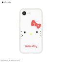 グルマンディーズ(gourmandis) SANG-511KT(ハローキティ) iPhone16e対応ケース プロテクトジャケット サンリオキャラクターズ IIIIfit プランプフレーム